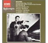 Brahms: Violin Sonata No. 1 in G Op. 78 / Violin Sonata No. 2 in A Op. 100 / Horn trio in E flat Op. 40