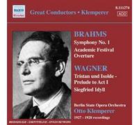 Brahms/Wagner - Brahms - Symphony No 1; Wagner Tristan und Isolde