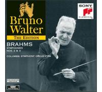 BRAHMS/WALTER/COLUMBIA SYMPHONY: SYMPHONIES 2 & 3 - CD