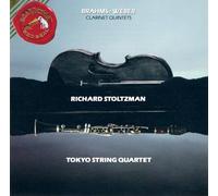 BRAHMS / WEBER / STO - CLARINET QUINTETS - cd - G3z