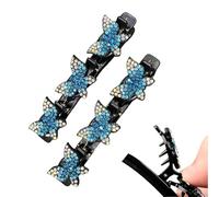 Braid Clip, Hair Braid Clips, Hair Accessories for Girls and Women, Jewelry | Cute Duck Beak Shaped Hairpin, Shiny Hair Clip