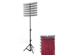Braid Extension Rack,Standing Stand With Adjustable Height | Display Shelf With Dividers Effective Product Organizer For Stylists Solution For Living Room And Travel