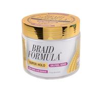 Braid Formula Dr. Feel Good Super Hold, 11fl. oz. | Menthol Infused to give Cooling Sensation, Smoothing with High Shine, Long Lasting Hold, Great for Braids, Locks, Twists, No Residue