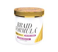 Braid Formula Dr. Feel Good Super Hold, 35.2 fl. oz. | Menthol Infused to give Cooling Sensation, Smoothing with High Shine, Long Lasting Hold, Great for Braids, Locks, Twists, No Residue