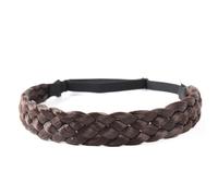 Braid Headband 5 Strands Synthetic Hair Braided Headband Braid Hair Band Plaited Braid Hair Band Hairpiece for Girls Style 3