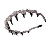 Braid Headband | Bridal Hair Hoop High Cranium Hairband | Anti-Slip Fashion Head Bands Decorative for Women Girls Bridesmaids Brides Party Wedding Holiday Music Festivals