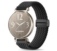 Braid Nylon Straps Compatible with Garmin Lily 2, Magnetic 14mm Stretchy Nylon Soft Loop Strap Quick Release Replacement Adjustable Wristband for Lily 2 Classic/Active Smart Watch Accessory for Women