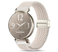 Braid Nylon Straps Compatible with Garmin Lily 2, Magnetic 14mm Stretchy Nylon Soft Loop Strap Quick Release Replacement Adjustable Wristband for Lily 2 Classic/Active Smart Watch Accessory for Women