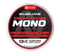 Braid Nytro Sublime Sinking Feeder Mono Marron 300 m / 0,28 mm