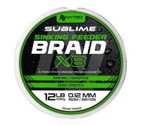Braid Nytro Sublime X8 Sinking Feeder Braid Marron 0,10 mm