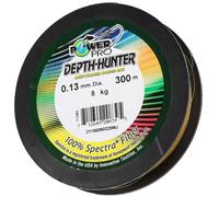 Braid PowerPro Depth-Hunter 300 m Multicolore 0,15 mm