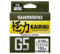 Braid Shimano Kairiki G5 100m Orange 0,15 mm
