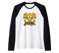 Braid THE Sheaf Wheat Weaving Folk Craft Raglan Baseball Tee