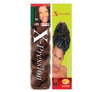 Braid: X-Pression Braid: Dark CHOCOLATE BROWN: Colour 4