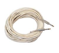 Braided 1/4'' Jack 6.35 mm Mono Male to Male Audio Cable Cord Wire 20m