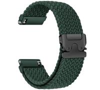 Braided 18mm Watch Strap for Garmin Venu 3S/Venu 2S/Vivoactive 4S/Forerunner 265s/255s/255s Music/Vivomove 3S/Move3S Men/Women,18 mm Nylon Sport Band,Parachute Buckle 18mm Quick Release Watch Strap