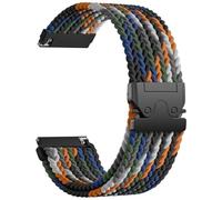Braided 20mm Strap Compatible with Samsung Galaxy Watch 7 Strap Women Men, Nylon Replacement for Galaxy Watch 4 6 5 FE 40mm 44mm, 20mm Nylon Quick Release Bands for Garmin Vivoactive 5 3