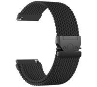Braided 20mm Strap Compatible with Samsung Galaxy Watch 7 Strap Women Men, Nylon Replacement for Galaxy Watch 4 6 5 FE 40mm 44mm, 20mm Nylon Quick Release Bands for Garmin Vivoactive 5 3