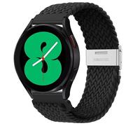 Braided 20mm Watch Strap for Samsung Galaxy Watch 7 6 5 4 40mm 44mm/6 4 Classic 46mm 42mm 47mm 43mm/FE/5 Pro 45mm Men/Women,Stretchy Nylon Band for Garmin Vivoactive 5 3 6/Forerunner 55 245/Venu sq 2