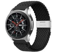 Braided 22mm Watch Strap for Garmin Venu 2 3/Forerunner 255/Forerunner 265/Vivoactive 4 Men/Women,Stretchy Nylon Band for Samsung Galaxy Watch 3 45mm/Galaxy 46mm/Gear S3 Frontier/Huawei GT4/3/2 46mm