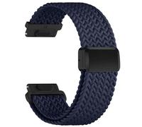 Braided 22mm Watch Strap for Garmin Venu2&3/Forerunner 255/Forerunner 265/Vivoactive 4,Nylon Sport Band for Samsung Galaxy Watch 3 45mm/Galaxy 46mm/Gear S3 /Huawei GT4/GT3/GT2 46mm,Men Women,Midnight