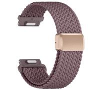 Braided 22mm Watch Strap for Garmin Venu2&3/Forerunner 255/Forerunner 265/Vivoactive 4,Nylon Sport Band for Samsung Galaxy Watch 3 45mm/Galaxy 46mm/Gear S3 /Huawei GT4/GT3/GT2 46mm,Men Women,Purple