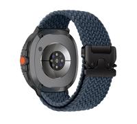 Braided Band Compatible With Samsung Galaxy Watch 8 Bands, Parachute Elastic Nylon Sport Strap Wristband for Galaxy Watch 8 Band Men/Women (Blue Gray)