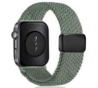 Braided Bands Compatible with Huawei Watch Fit 4/4 Pro/Fit 3 Wristband, Magnetic Closure, Elastic Fabric, Sports Nylon Accessories, Bracelets for Men and Women, Nylon Stainless Steel, No gemstone