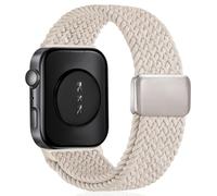 Braided Bands Compatible with Huawei Watch Fit 4/4 Pro/Fit 3 Wristband, Magnetic Closure, Elastic Fabric, Sports Nylon Accessories, Bracelets for Men and Women, Nylon Stainless Steel, No gemstone