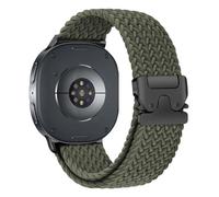 Braided Bands for Samsung Galaxy Watch 8 40mm 44mm,No Gap Parachute Elastic Nylon Sport Strap Wristband Galaxy Watch 8 Band Men/Women,03-Inverness Green
