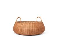Braided Basket Low Rattan
