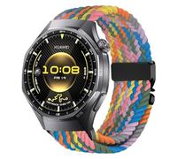 Braided Bracelet for Huawei Watch GT6 Pro 46 mm, 22 mm Elastic Nylon Fabric Sport Loop Bracelets for Huawei Watch GT6/GT5/GT5 Pro/GT4/GT3/GT3 Pro/GT2/GT2 Pro/GT 2e/GT 46 mm/Garmin Venu 3/Venu 2