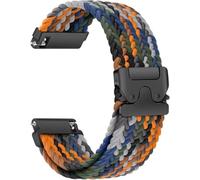 Braided Bracelet for Huawei Watch GT6 Pro 46 mm, 22 mm Elastic Nylon Fabric Sport Loop Bracelets for Huawei Watch GT6/GT5/GT5 Pro/GT4/GT3/GT3 Pro/GT2/GT2 Pro/GT 2e/GT 46 mm/Garmin Venu 3/Venu 2