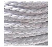 Braided Cable, Knitted Twisted Cloth 2 Core 0.75mm Wire Multicolor 2-50m