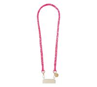 Braided Cord Della 100 cm Pink one size