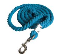 Braided Cotton Horse Reading Rope Buckle with Swivel Eastrian Rain Competition Halter Thick Horse Leading Rope