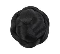 Braided Donut Hair Bun Updo Bun Hair Pieces Braided Wig Extension Chignon Hairpiece Ponytail Claw
