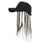 Braided Dreadlock Wigs Baseball Hat For Concerts Cosplay Event Fashion NonSlip Elastic Band Hiphop Dancing Ponytail Hat Synthetic Dreadlocks