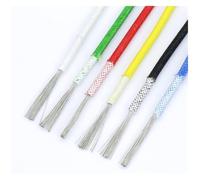 Braided Electrical Wire Braided Silicone Single Core Cable For Electronics Multiple Sizes Multicolor 10 Meters(Black,15AWG 1.5mm)