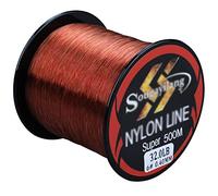 Braided Fishing Line 500M Monofilament Line 11-36.3LB Super Strong Nylon Fishing Line Leader Line Sinking Line Carp Fishing Accessories Fishing Wire (500m Brown 0.45mm 36.3LB)