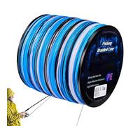 Braided Fishing Line - 6x6x6cm Light Roll Durable Solid PE Material, Bright Colors with Wear Resistance | Professional Fishing Line for Fishing Bar, River, Fishing Line