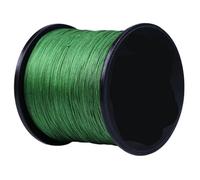 Braided Fishing Line, 9 Strands PE Fishing Raid Fishing Line 300M 500M 1000M Multifilament Fishing Wire Carp(Green,300M 0.26MM 15.9KG)