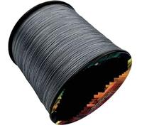 Braided Fishing Line， Saltwater Freshwater 16 Strand Braided HollowCore Fishing Line Multicolor Multiple Sizes(Grey,300M-32LB-0.19mm)