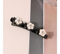 Braided hair clip Broken hairpin forehead bangs Broken hair finishing artifact Side clip headdress (Small Fragrance - #9,A)