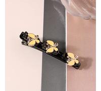 Braided hair clip Broken hairpin forehead bangs Broken hair finishing artifact Side clip headdress (Small Fragrance - #17,A)