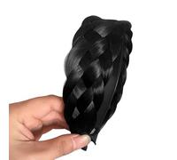 Braided Hair Hoop Invisible False Hair Braided Headband Hairpiece Braid Hairband Wigs For Styling False Braids Wigs