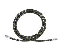 Braided Hose Air Tube Rubber 1/8x1.8M End Coupling Adapter Special for Spray Pen Airbrush Mini Air Compressor Accessories Black Durable Flexible