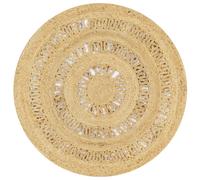 Vidaxl Handmade Rug Braided Jute 90 Cm