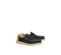 HEYDUDE - Men's Mikka Braided Black - Slip-On Shoes - Loafer Style - 7 UK