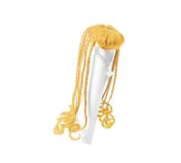 Braided Long Hairstyle Decorative Headpiece For Geese Costume Gatherings Easy To Wear Synthetic Fiber Funny Pet Party Hat